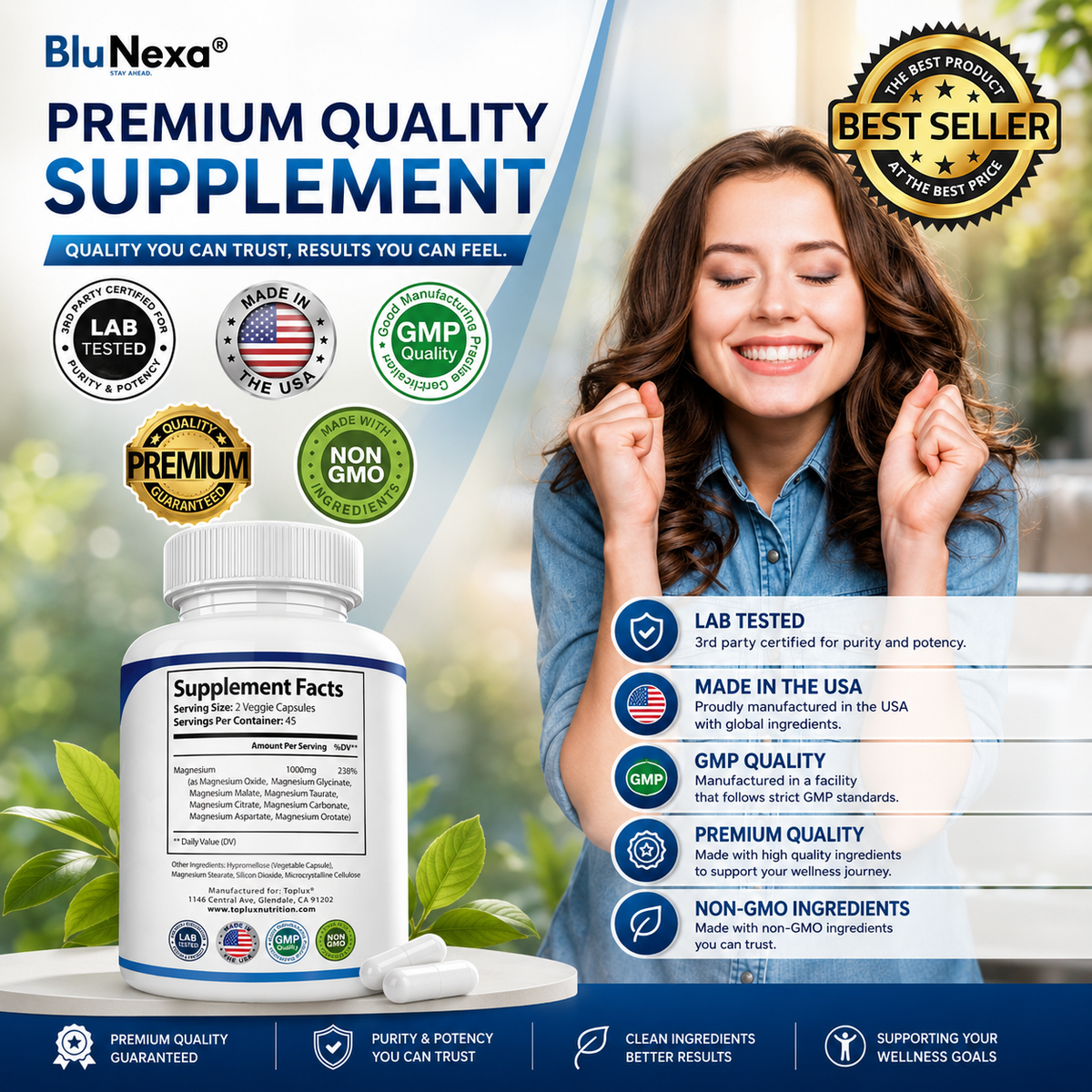 BluNexa® Magnesium Complex